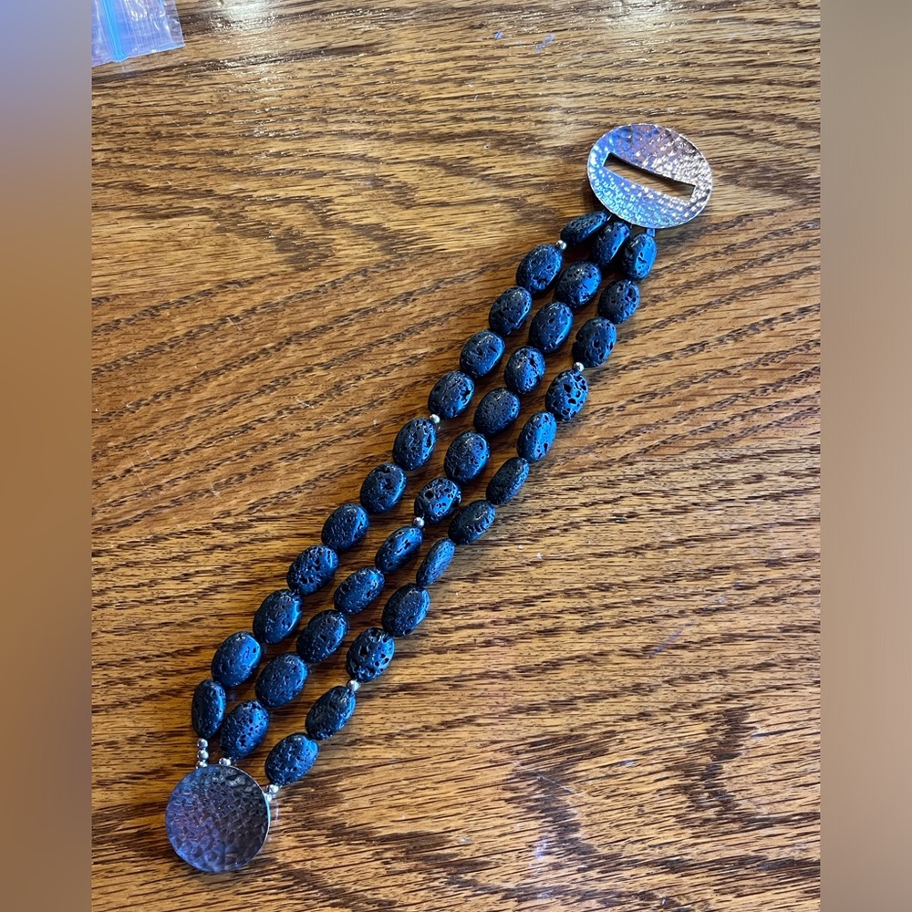 Silpada Lava Rock Bracelet